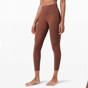 Lululemon Align High Rise Pant 28" Leggings Ancient Copper Size 6.